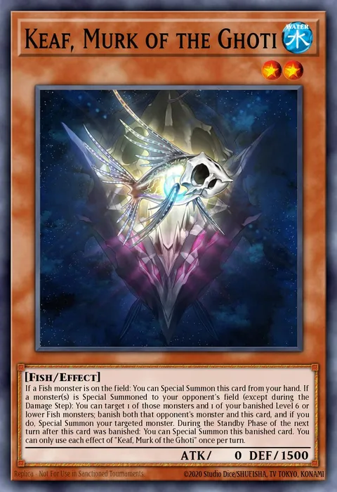 Keaf, Murk of the Ghoti trading card