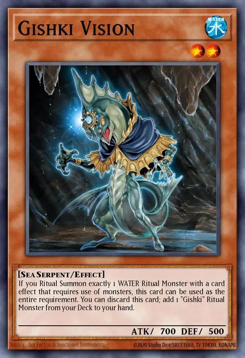 Gishki Vision trading card