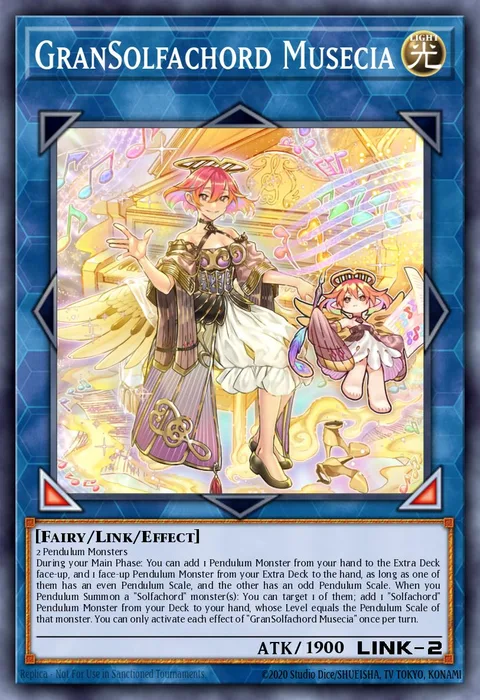 GranSolfachord Musecia trading card