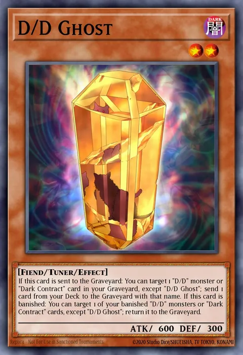 D/D Ghost trading card