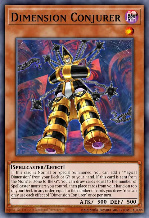 Dimension Conjurer trading card