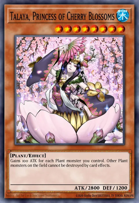 Talaya, Princess of Cherry Blossoms trading card
