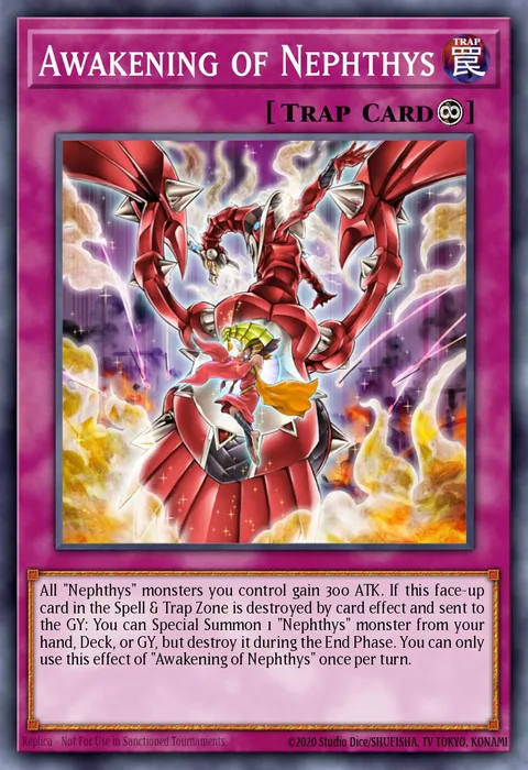 Awakening of Nephthys trading card