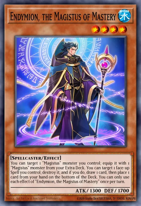 Endymion, the Magistus of Mastery trading card
