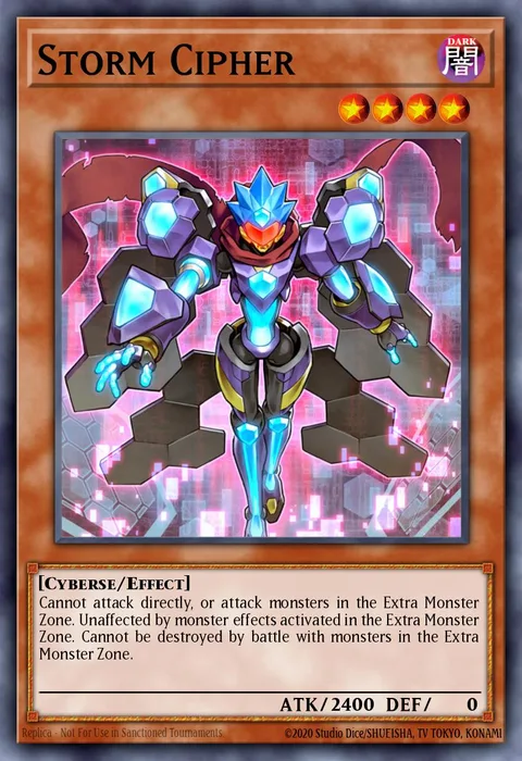 Storm Cipher trading card
