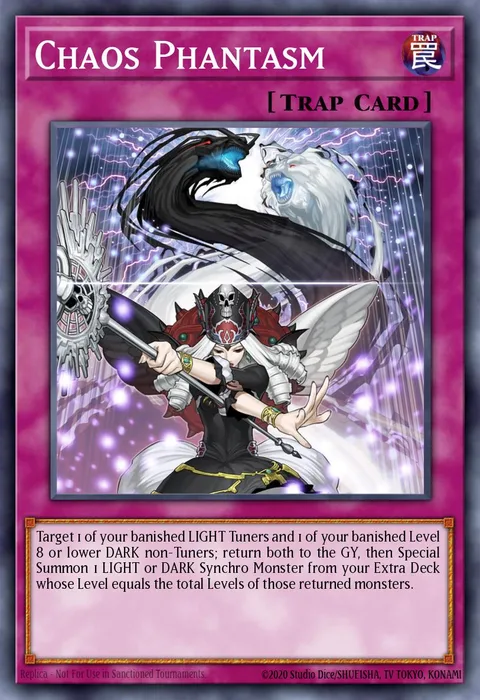 Chaos Phantasm trading card