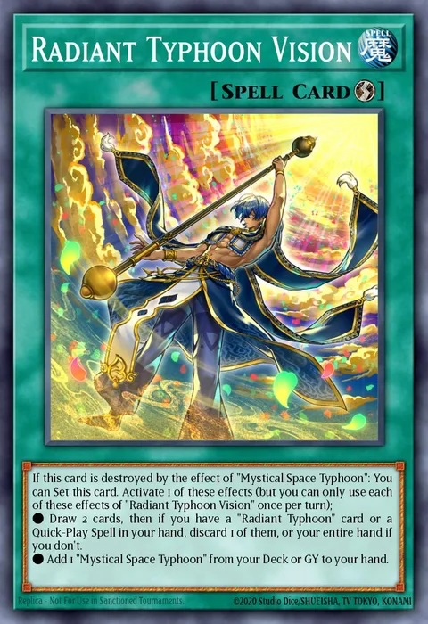 Radiant Typhoon Vision trading card