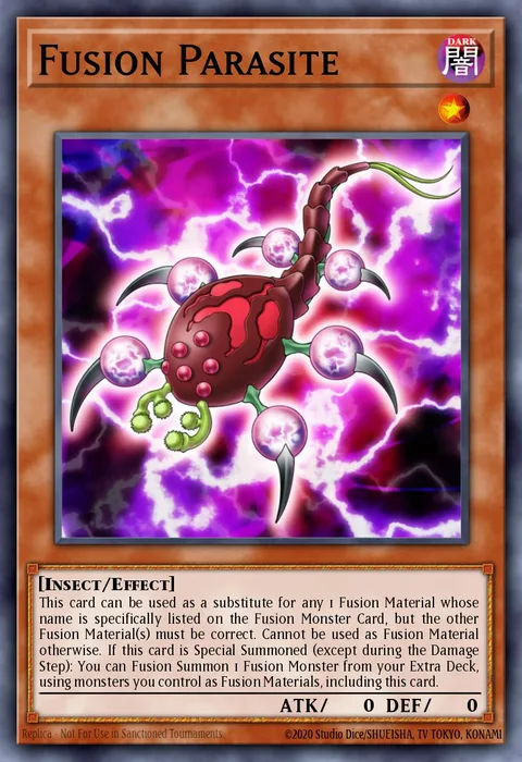 Fusion Parasite trading card
