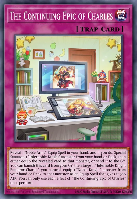 The Continuing Epic of Charles trading card