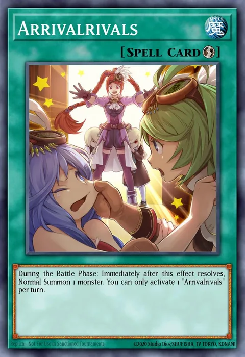 Arrivalrivals trading card