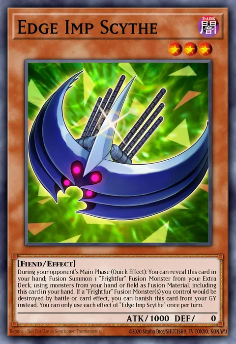 Edge Imp Scythe trading card