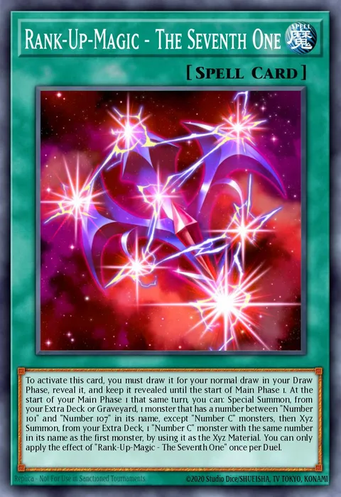 Rank-Up-Magic - The Seventh One trading card