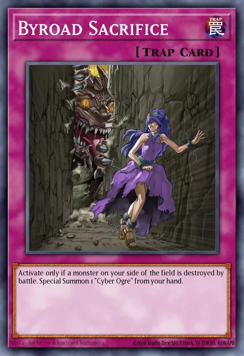 Byroad Sacrifice trading card