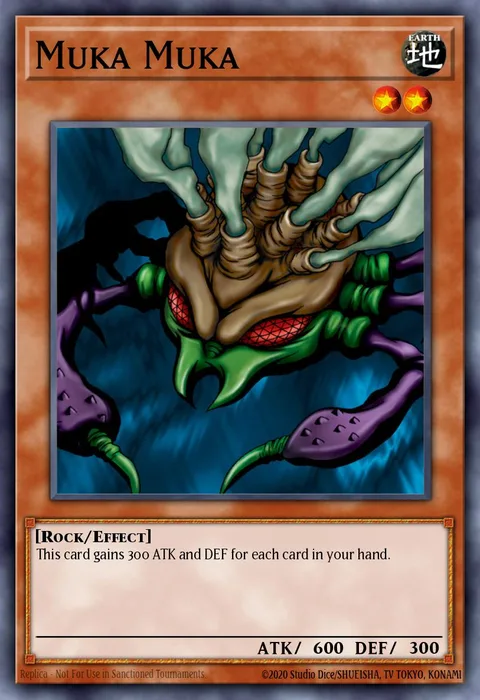 Muka Muka trading card