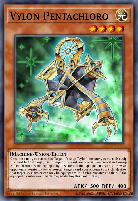 Vylon Pentachloro trading card