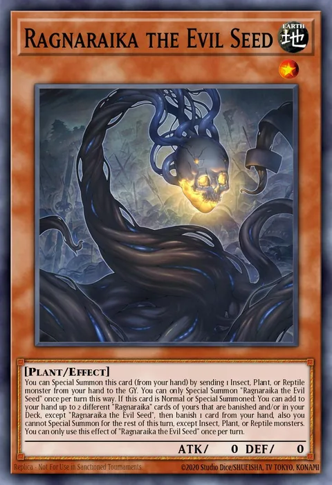 Ragnaraika the Evil Seed trading card
