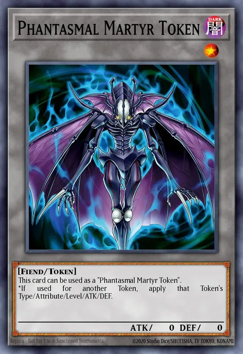 Phantasmal Martyr Token trading card