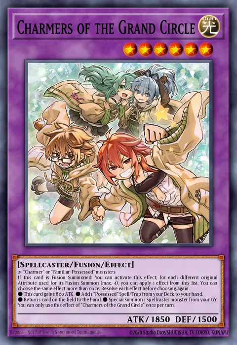 Charmers of the Grand Circle trading card