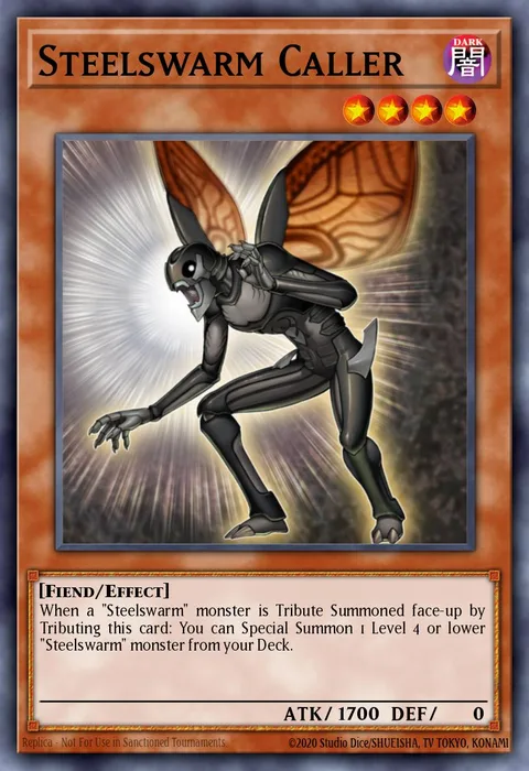 Steelswarm Caller trading card