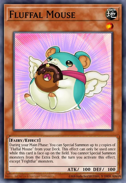 Fluffal Mouse trading card