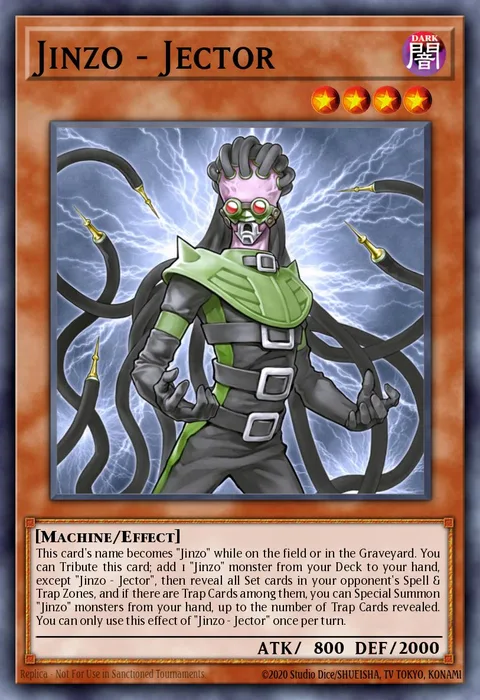 Jinzo - Jector trading card
