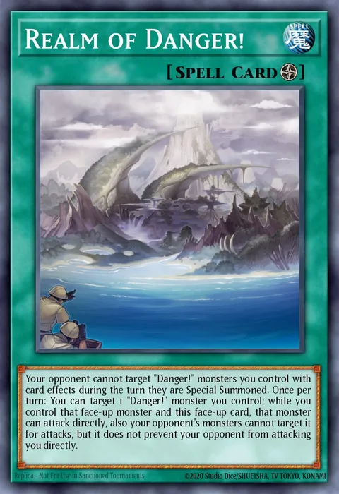 Realm of Danger! trading card