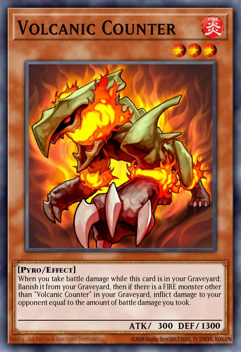 Volcanic Counter trading card