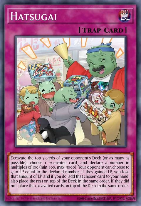 Hatsugai trading card