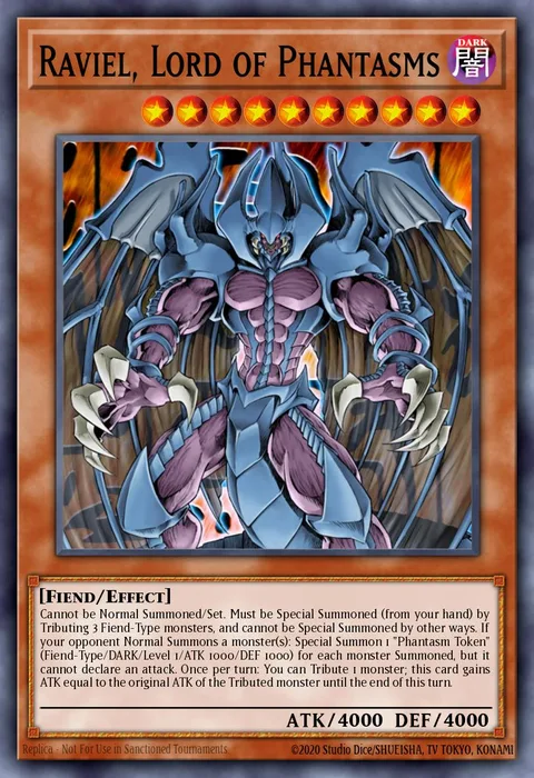 Raviel, Lord of Phantasms trading card