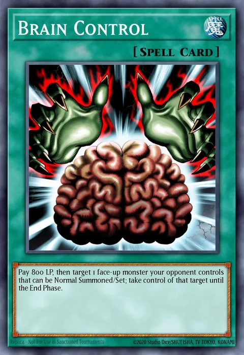 Brain Control trading card