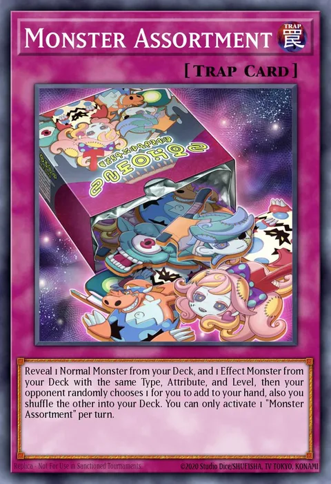 Monster Assortment trading card
