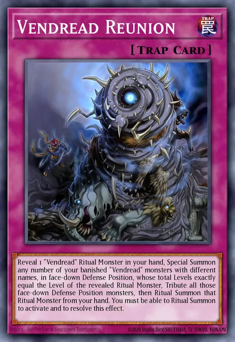 Vendread Reunion trading card