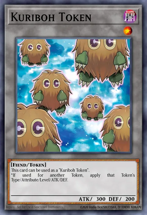Kuriboh Token trading card