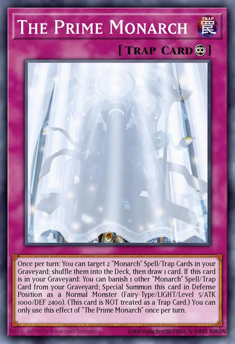 The Prime Monarch trading card