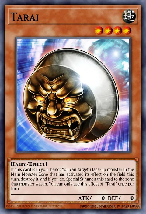 Tarai trading card