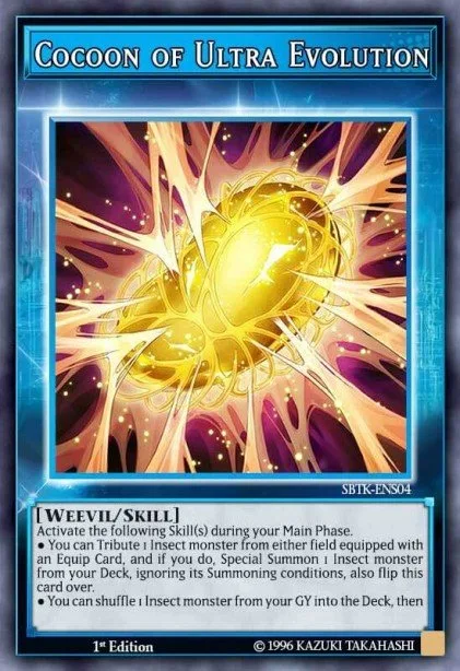 Cocoon of Ultra Evolution (Skill Card) trading card