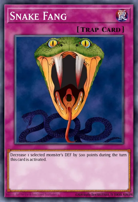 Snake Fang trading card