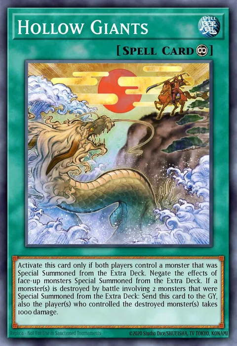 Hollow Giants trading card