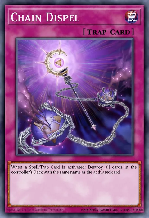 Chain Dispel trading card