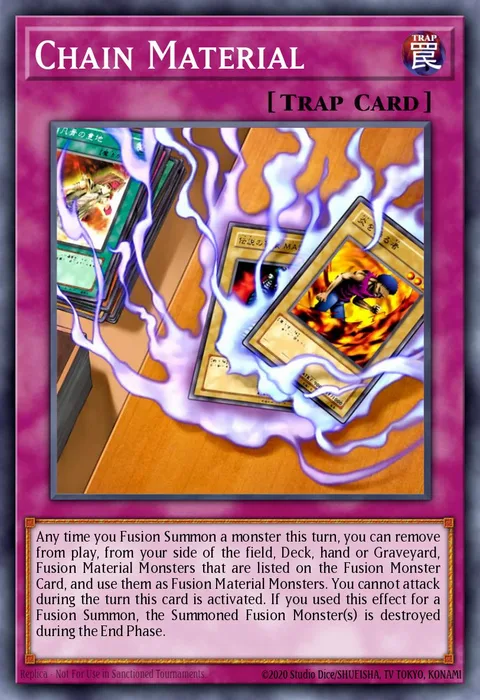 Chain Material trading card