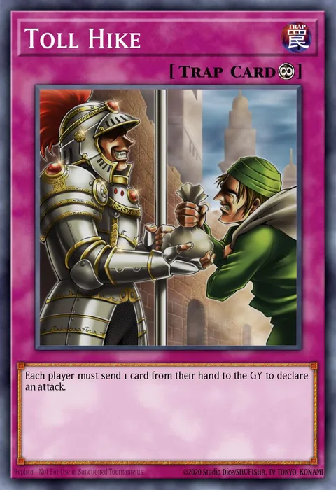 Toll Hike trading card