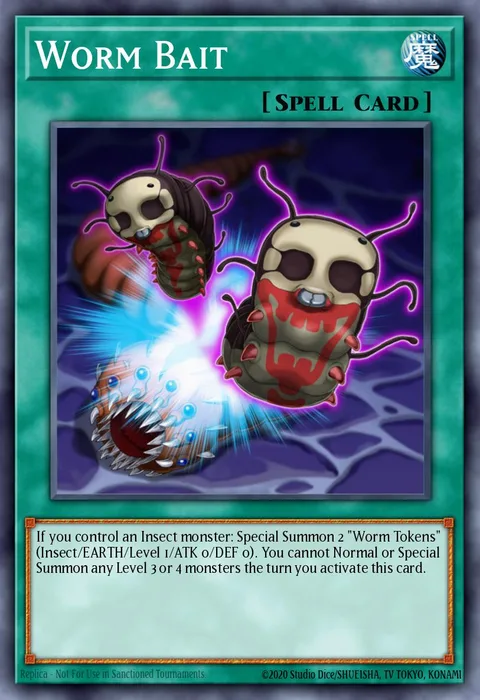 Worm Bait trading card
