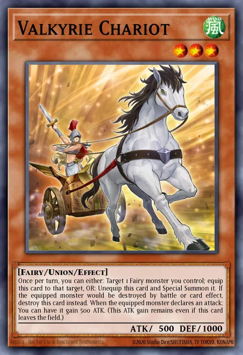 Valkyrie Chariot trading card