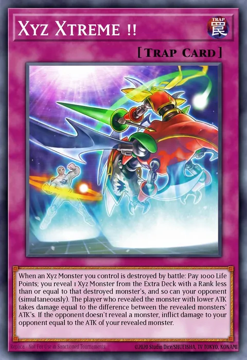 Xyz Xtreme !! trading card
