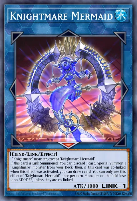 Knightmare Mermaid trading card