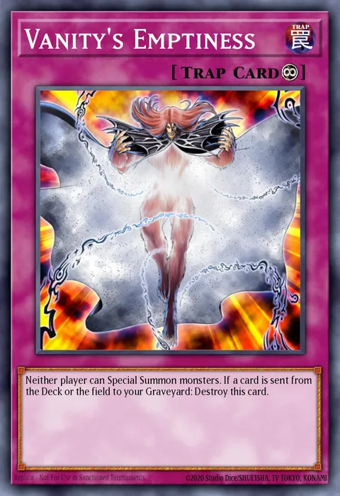 Vanity's Emptiness trading card