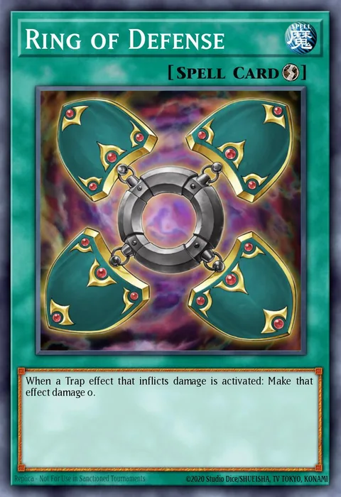 Ring of Defense trading card