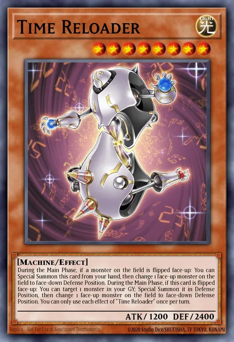 Time Reloader trading card