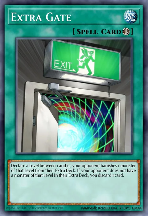 Extra Gate trading card