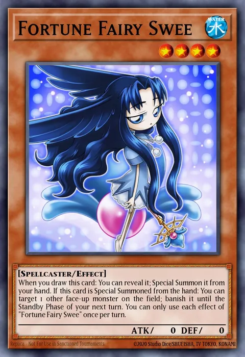 Fortune Fairy Swee trading card